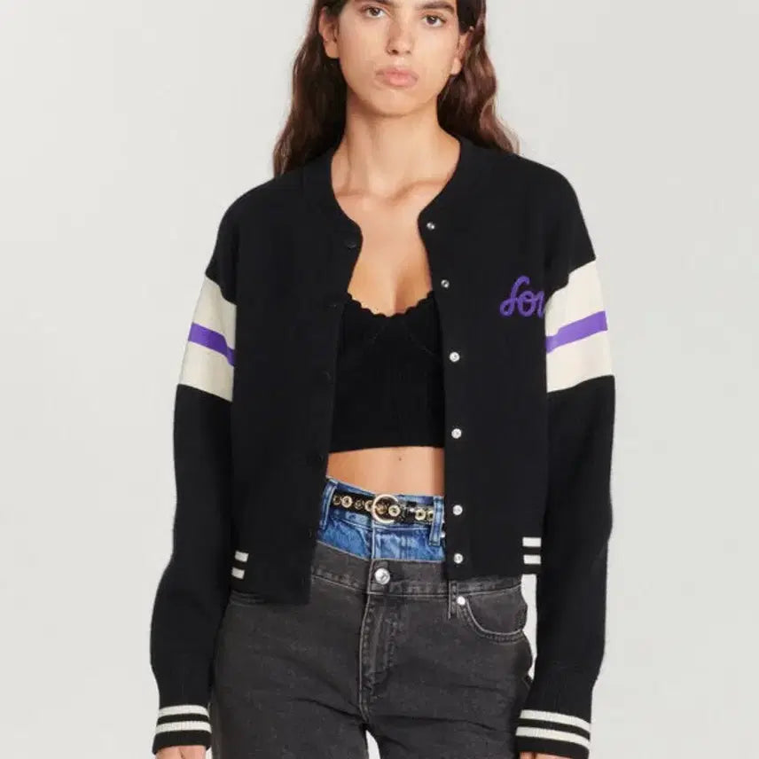 [BUNJANG] Sandro Varsity Jacket 36 / 산드로 sandro 바시티 자켓 36