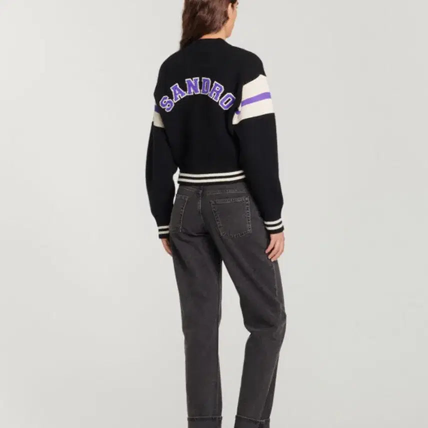 [BUNJANG] Sandro Varsity Jacket 36 / 산드로 sandro 바시티 자켓 36