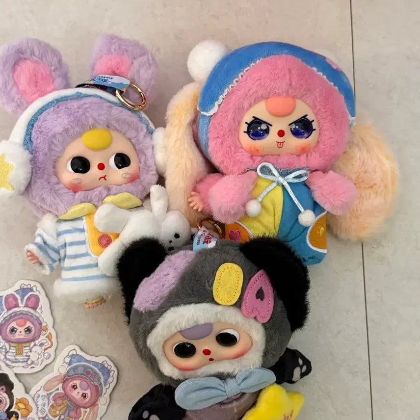 [BUNJANG] Baby Three Pastel Dream Keyring Doll / 베이비쓰리 달콤한 꿈 키링 인형 판매