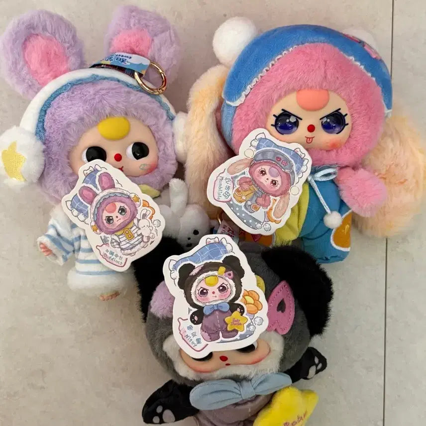 [BUNJANG] Baby Three Pastel Dream Keyring Doll / 베이비쓰리 달콤한 꿈 키링 인형 판매