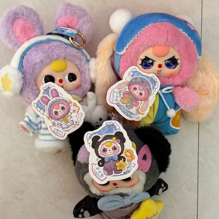 [BUNJANG] Baby Three Pastel Dream Keyring Doll / 베이비쓰리 달콤한 꿈 키링 인형 판매