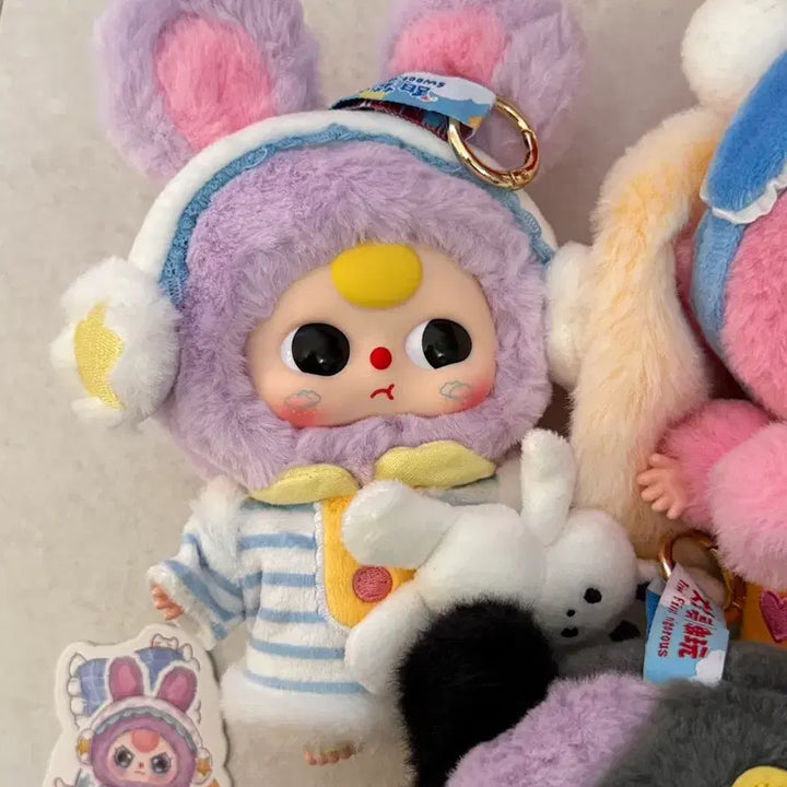 [BUNJANG] Baby Three Pastel Dream Keyring Doll / 베이비쓰리 달콤한 꿈 키링 인형 판매