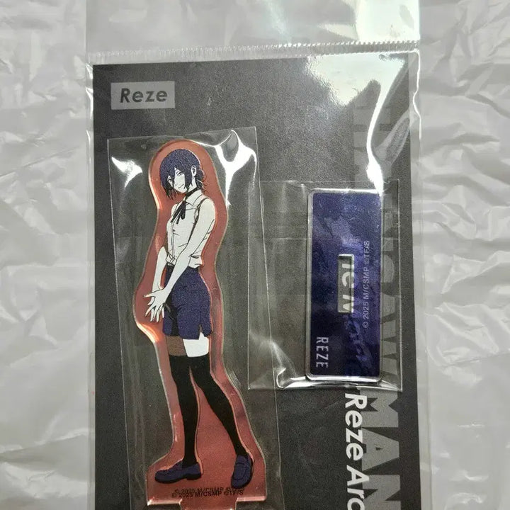 [BUNJANG] Chainsaw Man - The Flame Alchemist (Manga/Anime Character) - Acrylic Standee &amp; Keychain (Sealed) / 체인소맨 레제 아크릴, 키링 미개봉