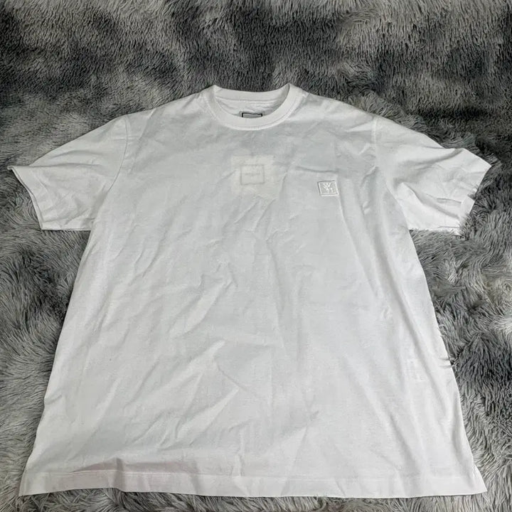 [BUNJANG] Wooyoungmi Back Logo Short Sleeve T-Shirt White 25FW / [50,새상품] 우영미 백로고 반팔 25FW 화이트