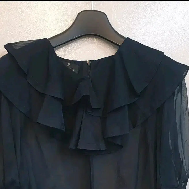 [BUNJANG] Hansum Lanvin Sheer Blouse / 한섬랑방  시스루블라우스 82한번착용후보관상태최상입니다