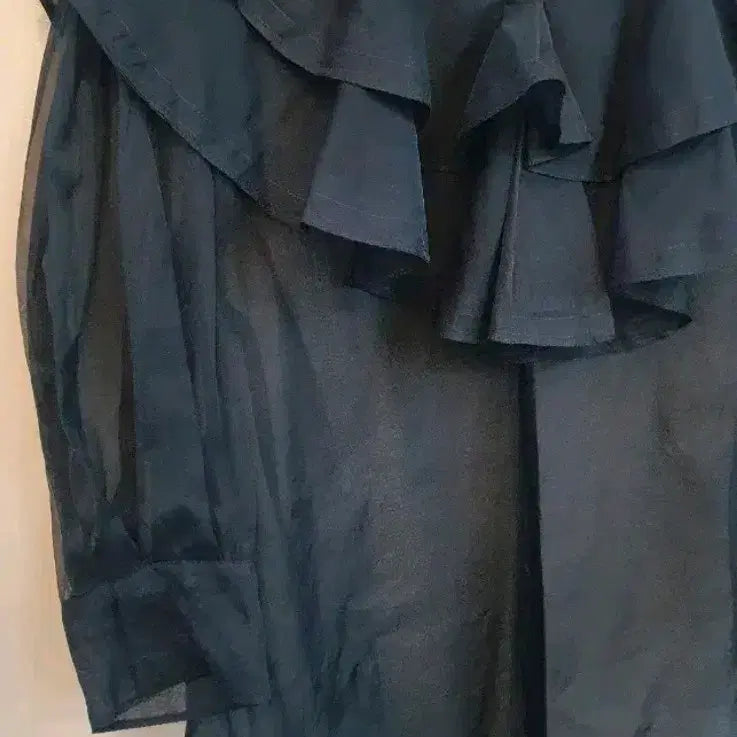 [BUNJANG] Hansum Lanvin Sheer Blouse / 한섬랑방  시스루블라우스 82한번착용후보관상태최상입니다
