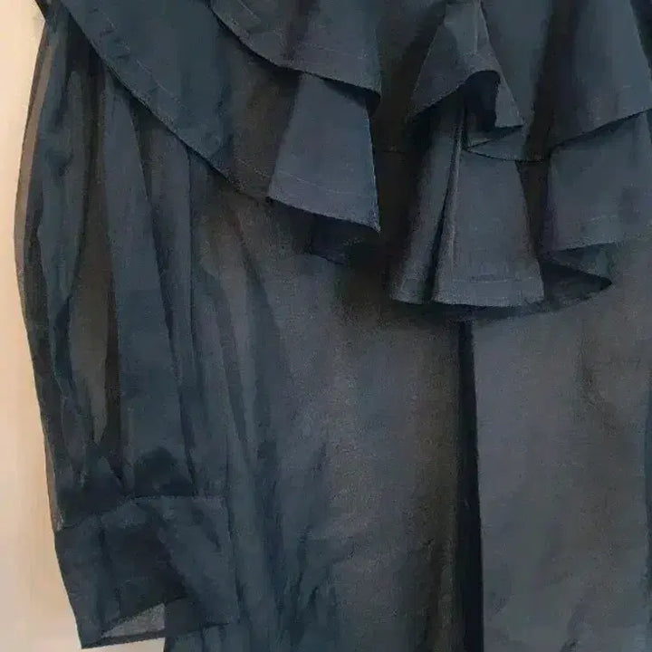 [BUNJANG] Hansum Lanvin Sheer Blouse / 한섬랑방  시스루블라우스 82한번착용후보관상태최상입니다