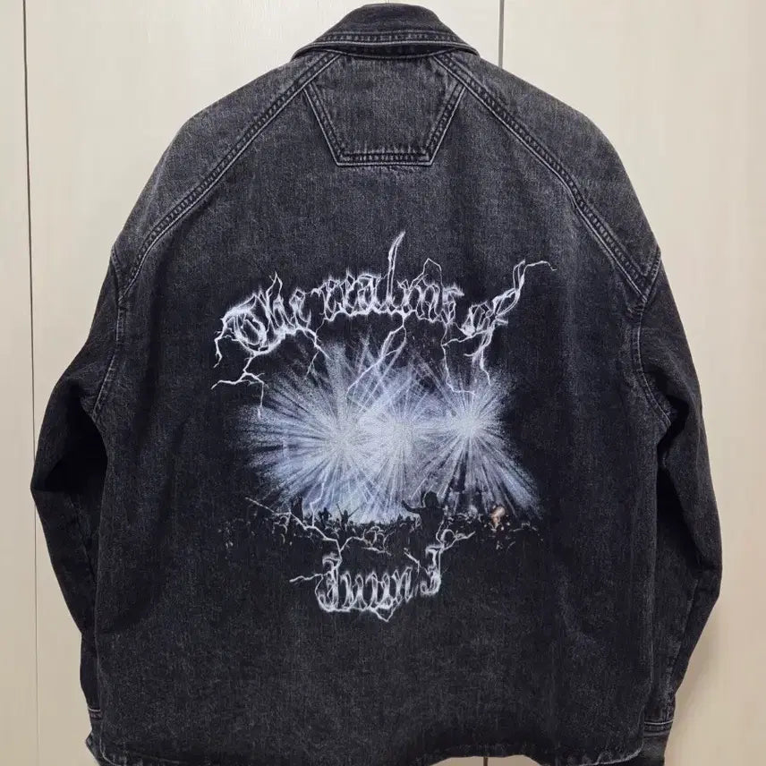 [BUNJANG] Juun.J Graphic Denim Shirt Size 44 / [44] 준지 그래픽 데님 셔츠