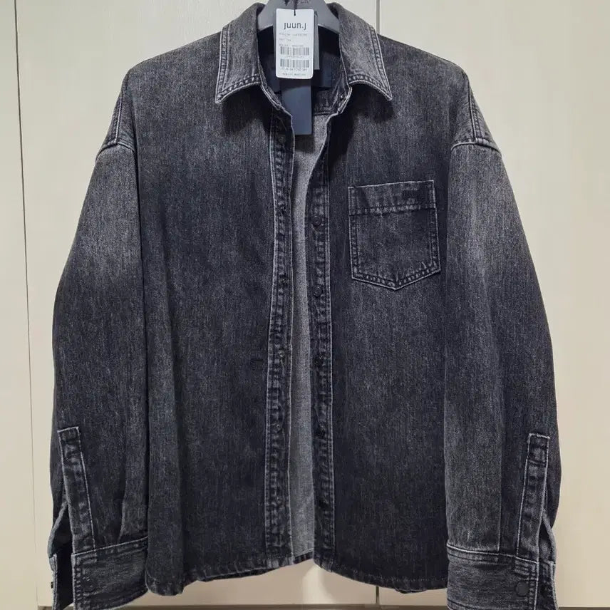 [BUNJANG] Juun.J Graphic Denim Shirt Size 44 / [44] 준지 그래픽 데님 셔츠