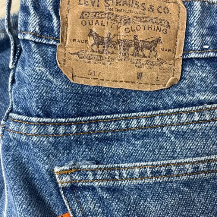 [BUNJANG] 90s usa 리바이스517 오렌지탭 w35 l33 황금사이즈 35 / 90s usa 리바이스517 오렌지탭 w35 l33 황금사이즈 35