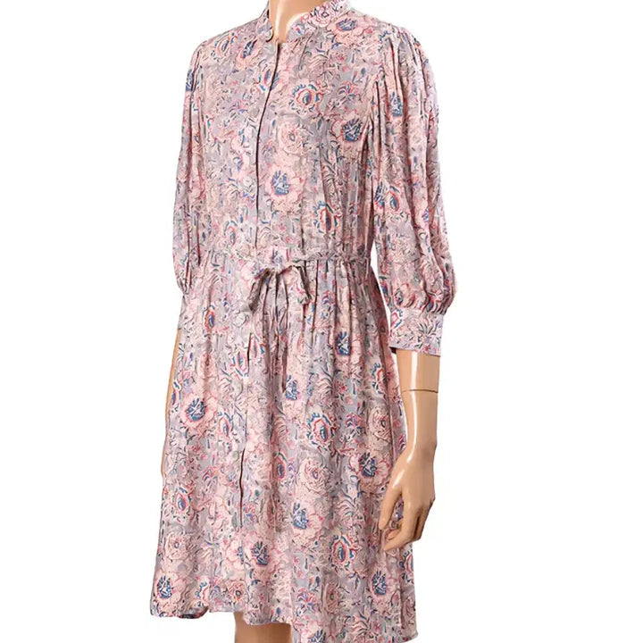 [BUNJANG] Thursday Island Flower Print Full Open Dress - Size S / 새옷 S 플라워 풀오픈 원피스 써스데이아일랜드