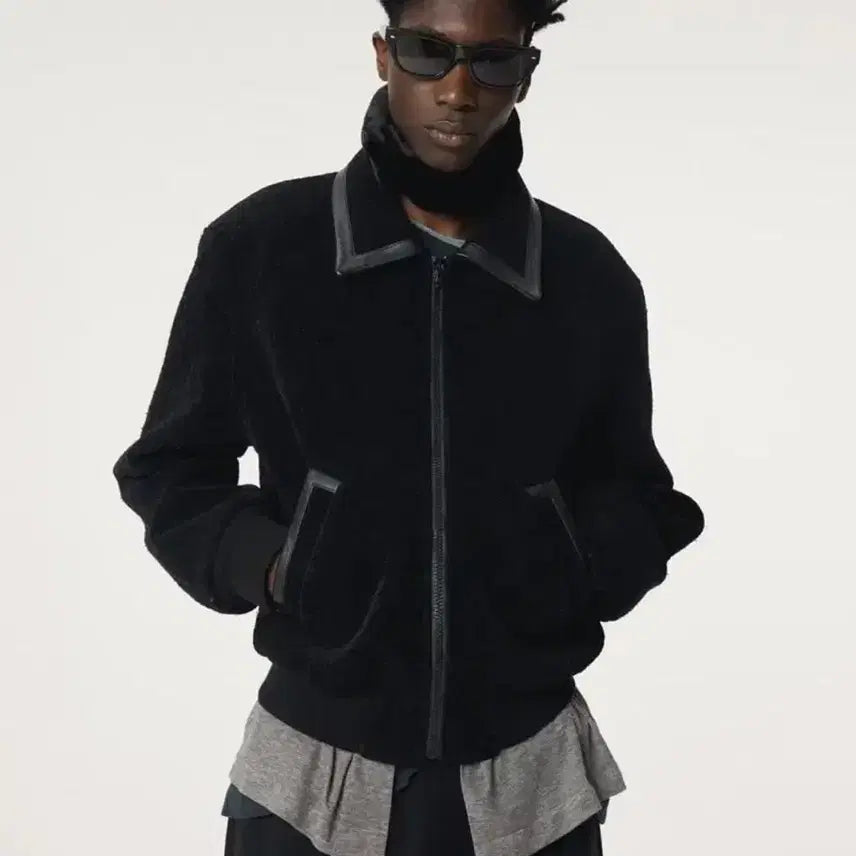 [BUNJANG] Recto Contrast Jacket M / 렉토 콘트라스트 자켓 m