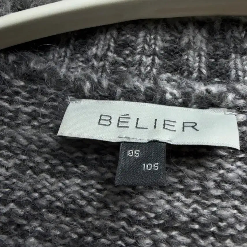 [BUNJANG] Bellier Brushed Lamb Cardigan Grey / 벨리에 브러쉬드 탐 가디건 그레이 105