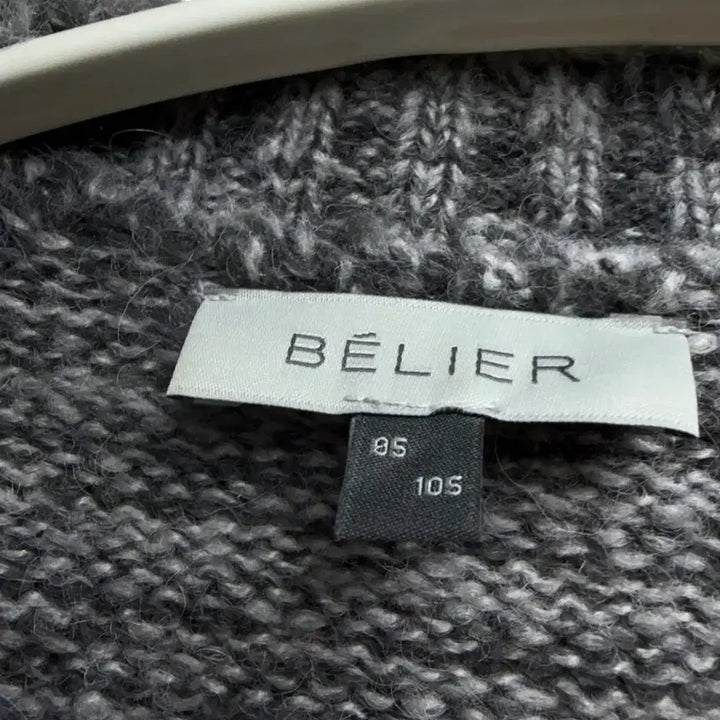 [BUNJANG] Bellier Brushed Lamb Cardigan Grey / 벨리에 브러쉬드 탐 가디건 그레이 105