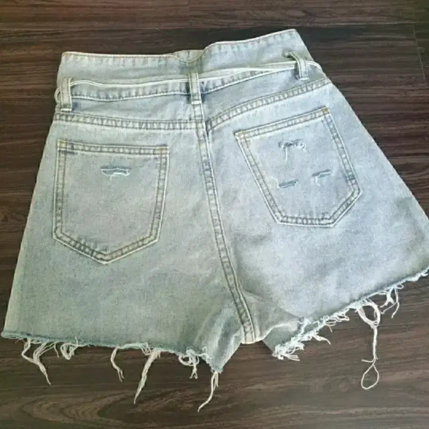 [SOLD OUT] (새상품) 끈연청 데님진 반바지
