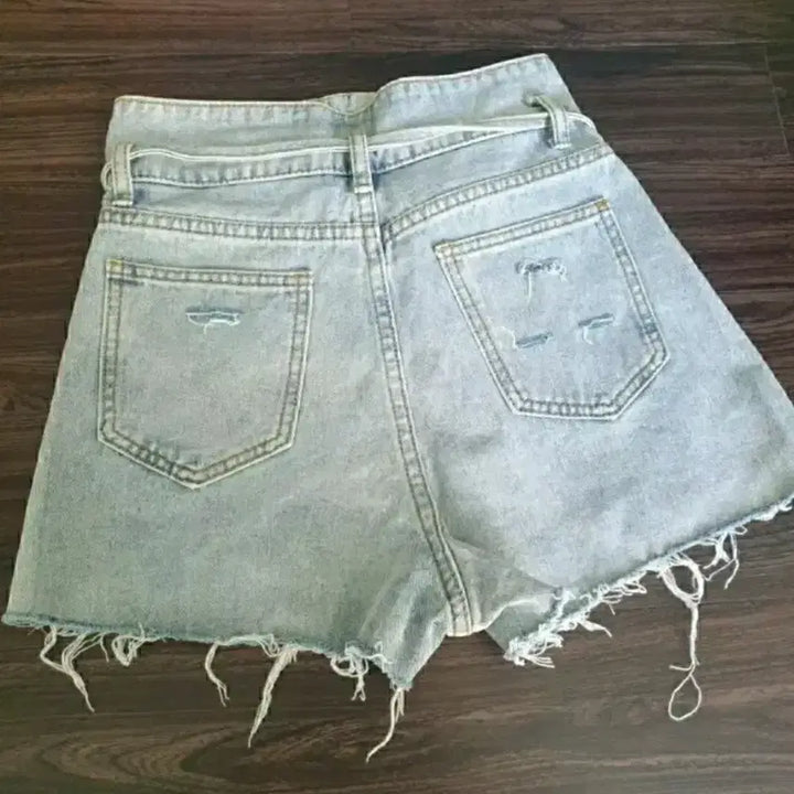 [SOLD OUT] (새상품) 끈연청 데님진 반바지