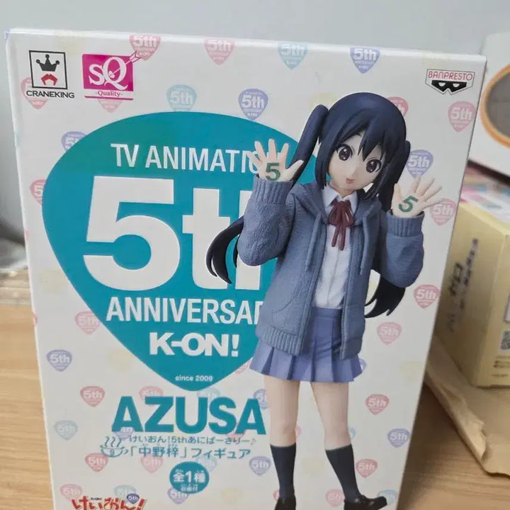 [BUNJANG] Banpresto K-ON! 5th Anniversary Azusa Figure / 반프레스토 케이온 5주년 아즈사 피규어