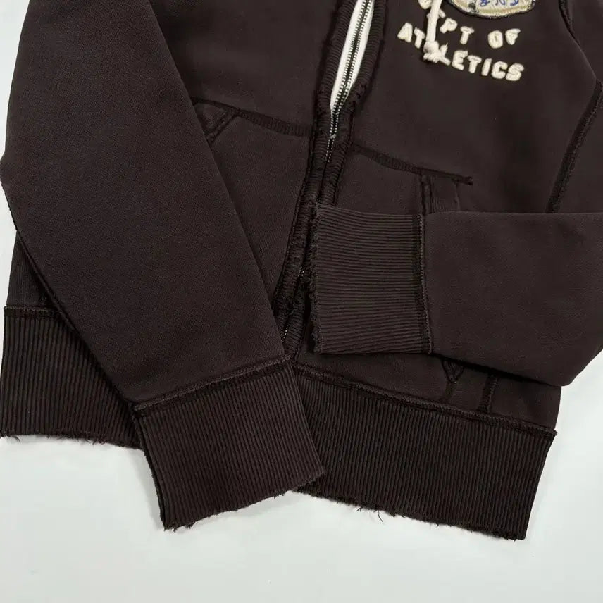 [SOLD OUT] (S) 아베크롬비 오리지널 y2k 데미지 후드집업 브라운