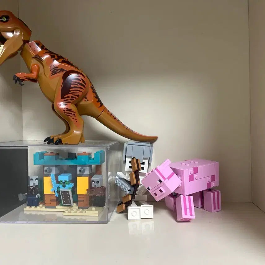 [BUNJANG] LEGO Minecraft The Illager Raid (21267) Set with Big Figures / 레고 마인크래프트 21267 우민 사막 정찰대 세트+ 빅 피규어+티라노