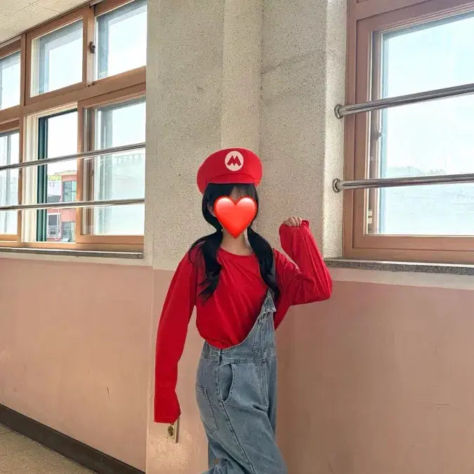 [BUNJANG] Super Mario Graduation Photo Costume Rental / 마리오 졸업사진 의상대여