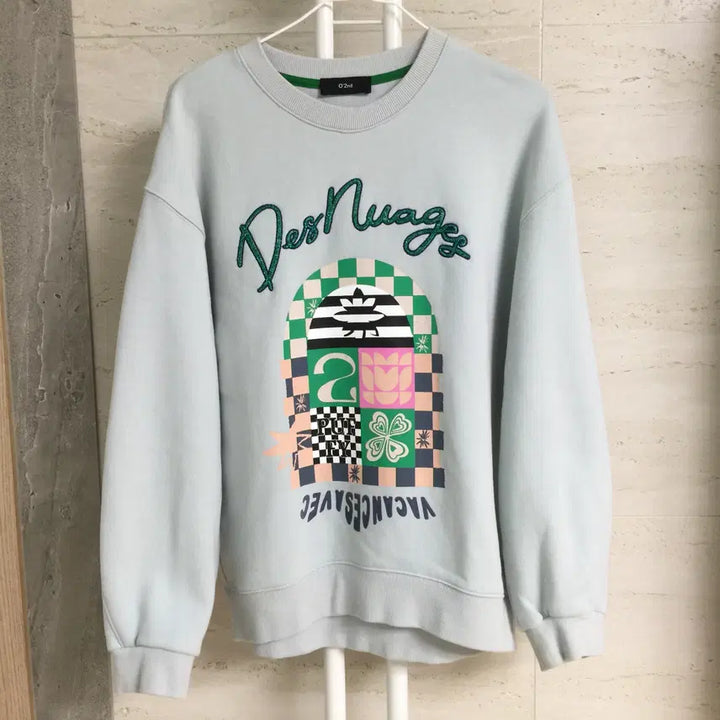 [BUNJANG] Ozececon Oversized Printed Sweatshirt T-Shirt / 오즈세컨 오버핏 프린팅 맨투맨 티셔츠 55