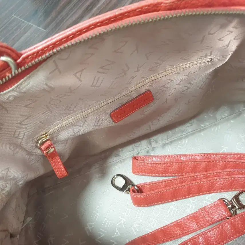 [BUNJANG] Anne Klein Orange Tote Bag / (오늘특가)앤클라인 오렌지 토트백 가방