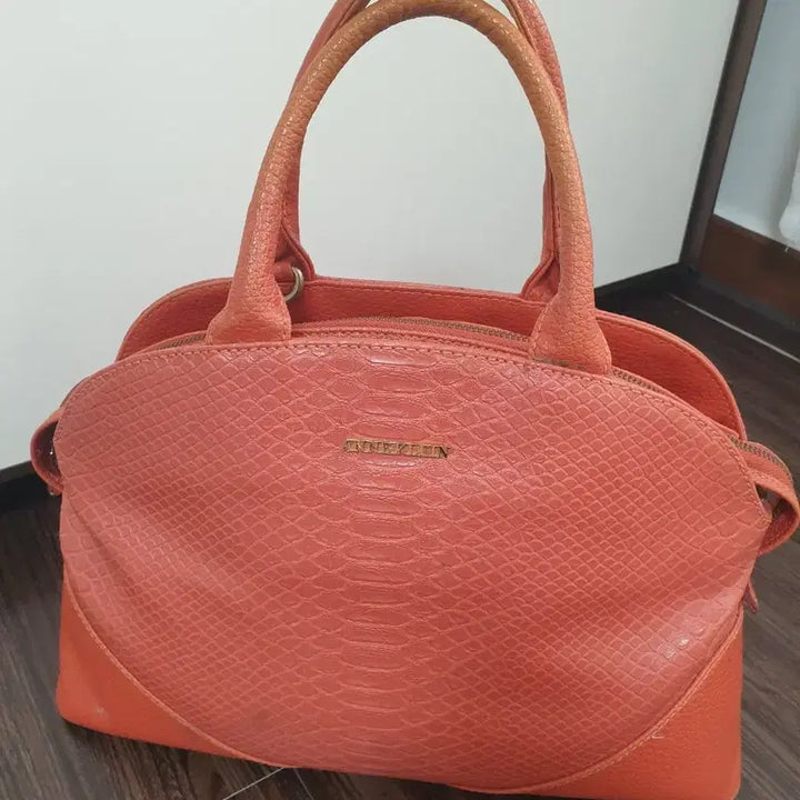 [BUNJANG] Anne Klein Orange Tote Bag / (오늘특가)앤클라인 오렌지 토트백 가방