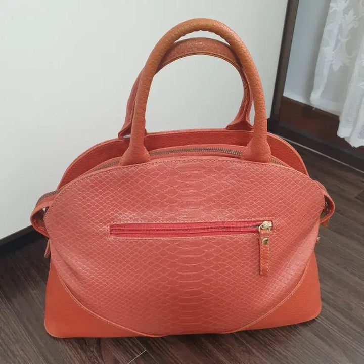 [BUNJANG] Anne Klein Orange Tote Bag / (오늘특가)앤클라인 오렌지 토트백 가방