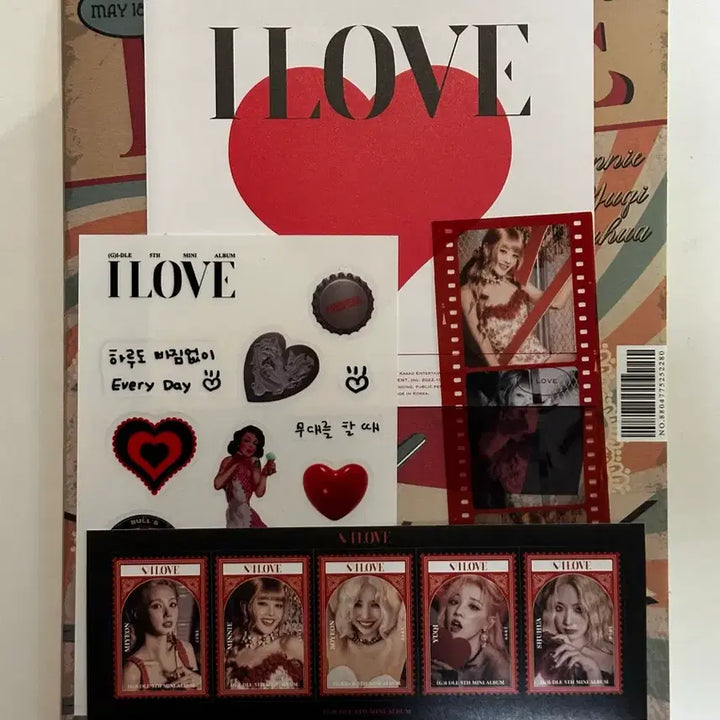 [BUNJANG] (G)I-DLE I LOVE Album Act Ver. / (여자)아이들 I LOVE 앨범  < Act Ver. >