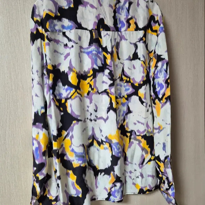 [BUNJANG] MSGM Silk 100% Patterned Silk Blouse / MSGM 실크 블라우스 실크100 패턴 셔츠블라우스
