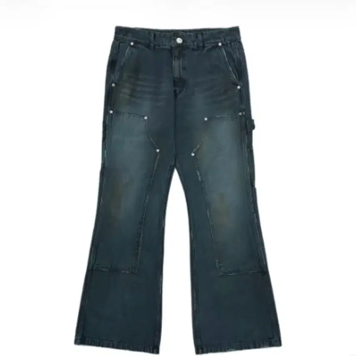 [BUNJANG] Protocol Index Carpenter Flare Pants Black / [2]프로토콜인덱스 카펜터 플레어 팬츠 블랙