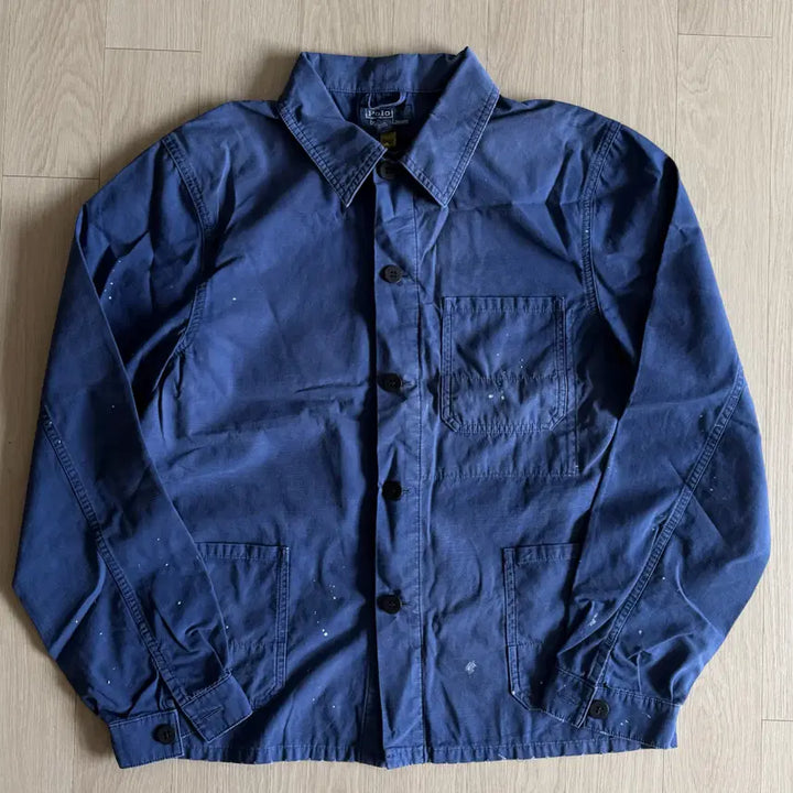 [BUNJANG] Polo Ralph Lauren French Paint Work Jacket Size S / [폴로 랄프로렌] 프렌치 페인트 워크 자켓 S 사이즈