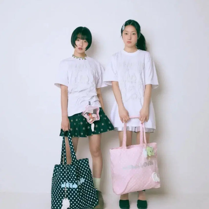 [BUNJANG] Shalom Club Wichu Star Pink Dot Bag / 샬롬클럽 위츄 스타 핑크 도트백 핑크 엔시티위시