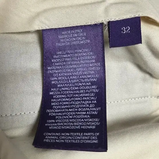 [BUNJANG] Ralph Lauren Purple Label Gregory Pants Mid Grey / 랄프로렌 퍼플라벨 / 그레고리 팬츠 미드그레이 / 32