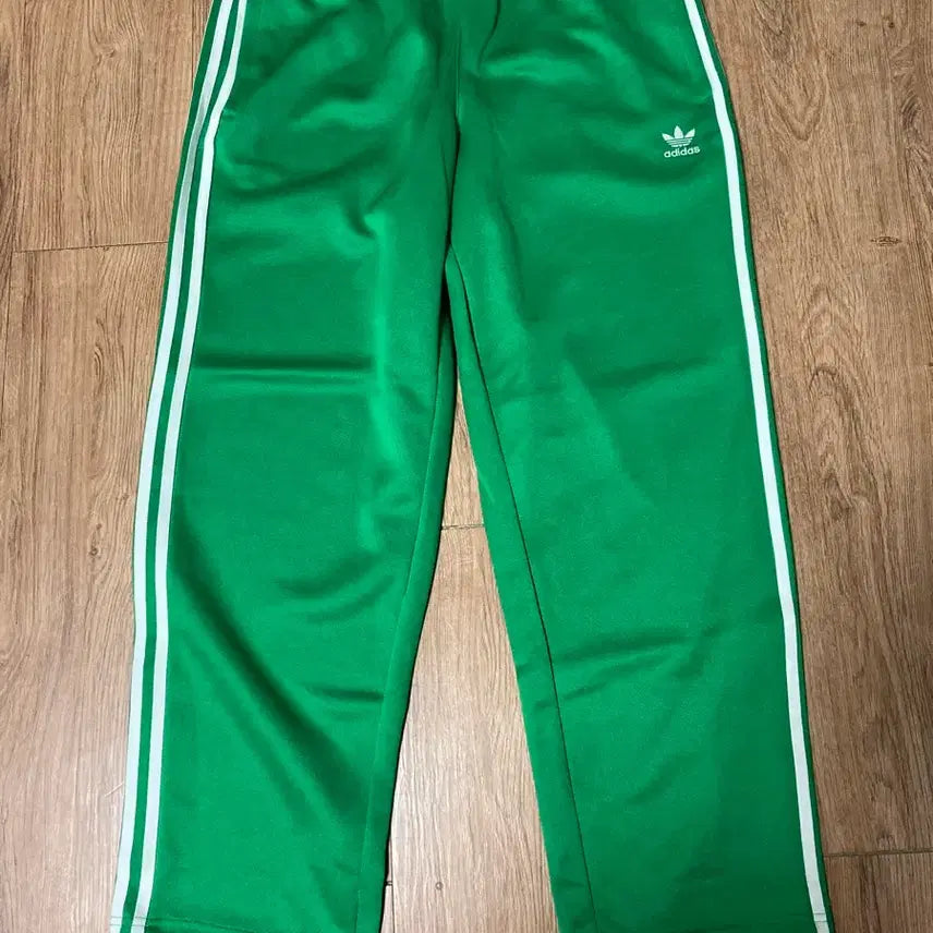 [BUNJANG] Adidas Classic Wide Track Pants Green / [2XL/XXL] 아디다스 클래식 와이드 트랙 팬츠 / 그린