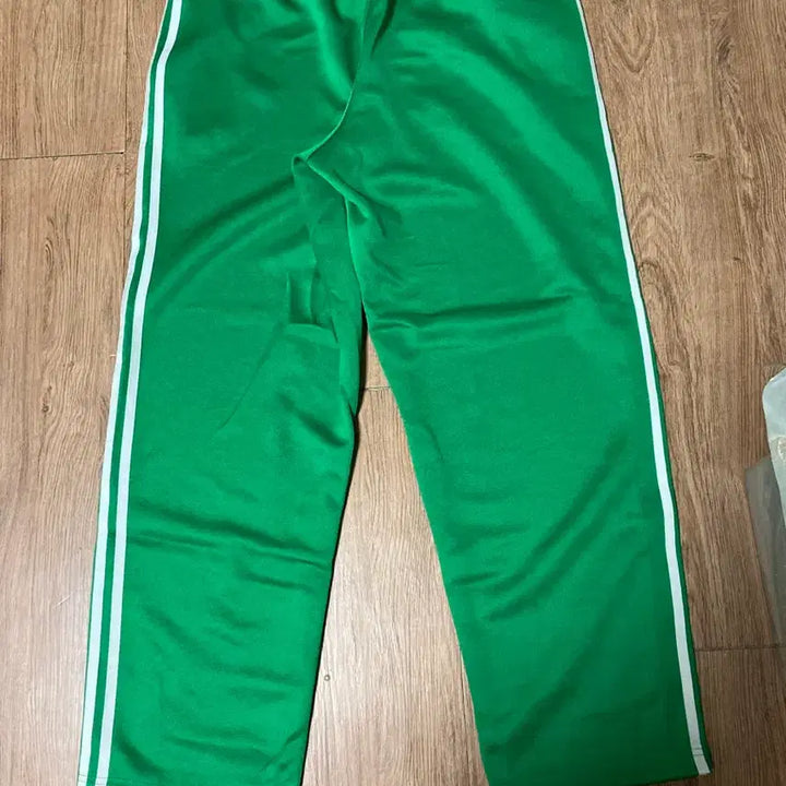 [BUNJANG] Adidas Classic Wide Track Pants Green / [2XL/XXL] 아디다스 클래식 와이드 트랙 팬츠 / 그린