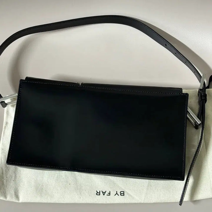[BUNJANG] Byfar Billy Bag Black Leather Shoulder Tote Bag / Byfar 바이파 빌리백 블랙 가죽 숄더백 토트백