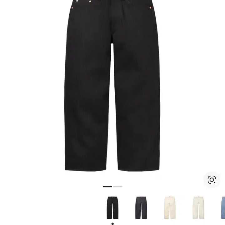 [BUNJANG] Supreme Selvedge Rigid Baggy Jeans / 26SS 슈프림 셀비지 배기진 블랙 30