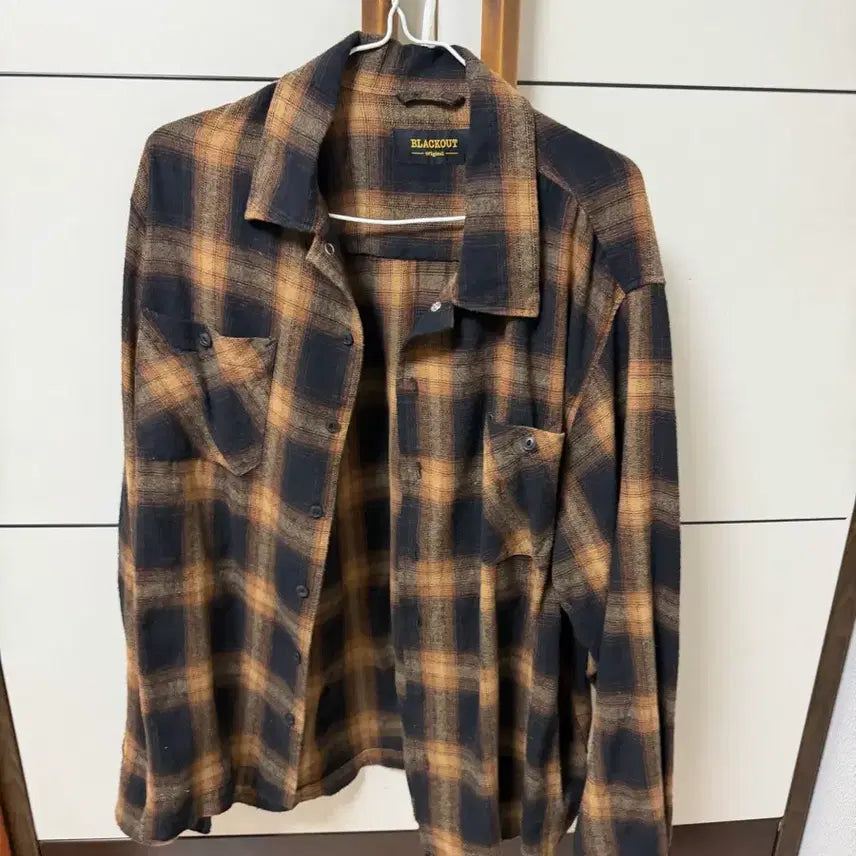 [BUNJANG] Black Out Pico Shirt M / 블랙아웃 피코셔츠 M