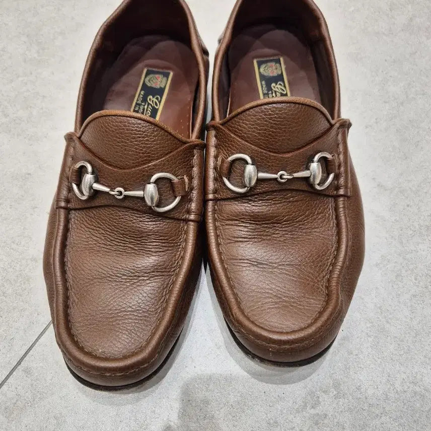 [BUNJANG] Gucci Horsebit Loafers Brown 7 / 구찌 홀스빗 로퍼 브라운 7 사이즈