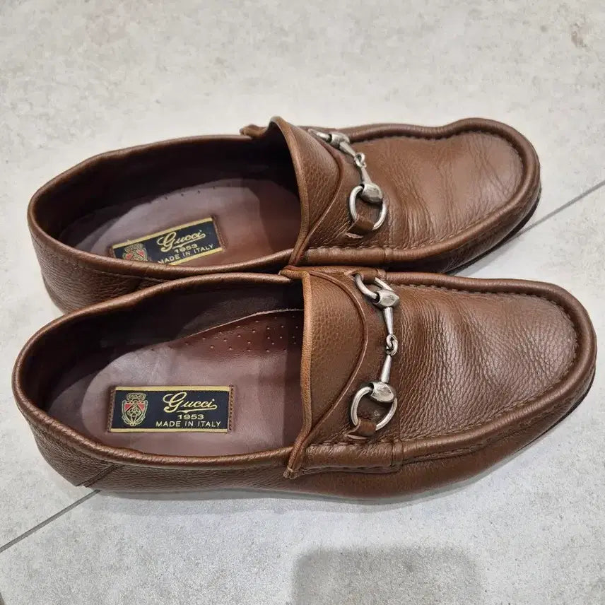 [BUNJANG] Gucci Horsebit Loafers Brown 7 / 구찌 홀스빗 로퍼 브라운 7 사이즈