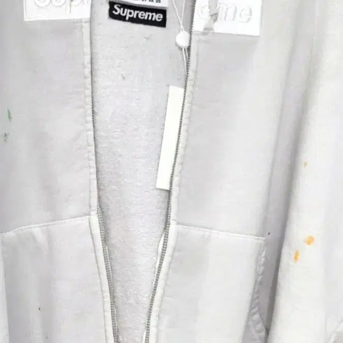 [SOLD OUT] m)슈프림x마르지엘라 박스로고 후드집업