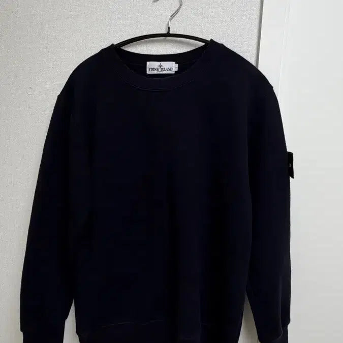 [BUNJANG] Stone Island Navy Sweatshirt / 스톤아일랜드 네이비 맨투맨