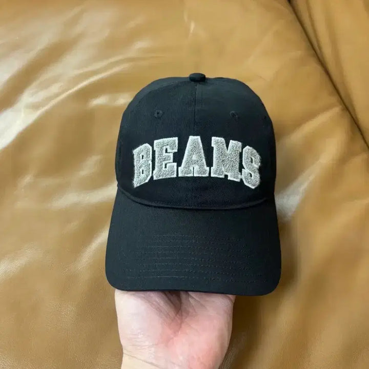 [BUNJANG] BEAMS 6-Panel Ball Cap Hat Black / BEAMS 빔즈 빔스 6패널 볼캡 모자 블랙