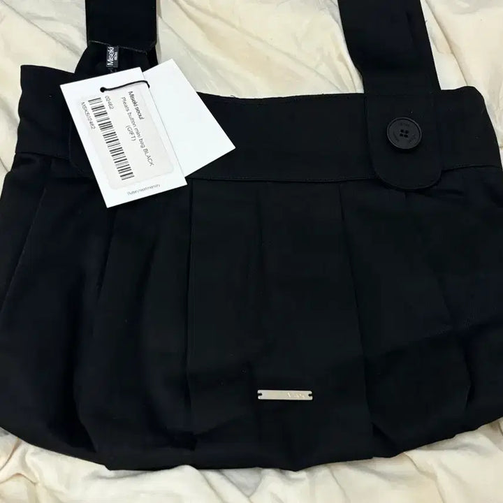 [BUNJANG] Miseki Seoul Pleats Button Mini Bag Black / 미세키서울 Pleats button mini bag BLACK