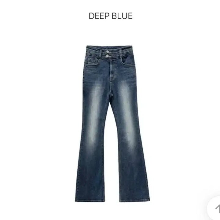 [BUNJANG] Sunday Evening High-Waist Bootcut Jeans (Dark Wash, Size L) / 선데이이브닝 골반뽕 힙딥커버 부츠컷 하이웨스트 청바지 L 새제품