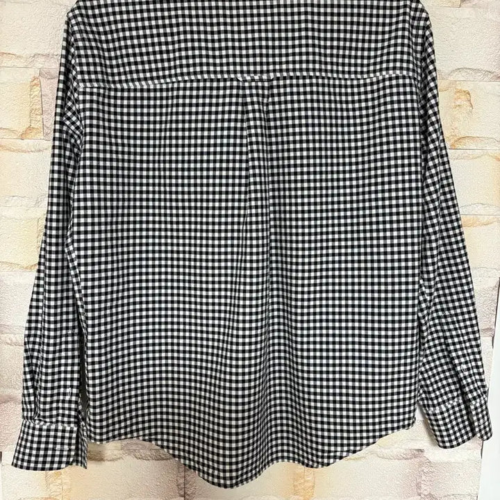 [BUNJANG] AMI Black/White Check Shirt / 아미 블랙/화이트 체크 셔츠