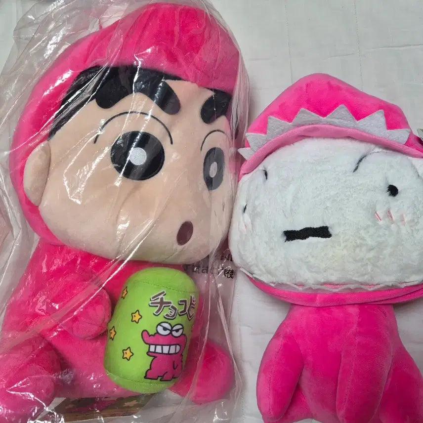 [BUNJANG] Crayon Shin-chan Crayon &amp; Shiro Waniyama Chocobi Doll Set / 짱구는 못말려 짱구&amp;흰둥이 와니야마 초코비 인형