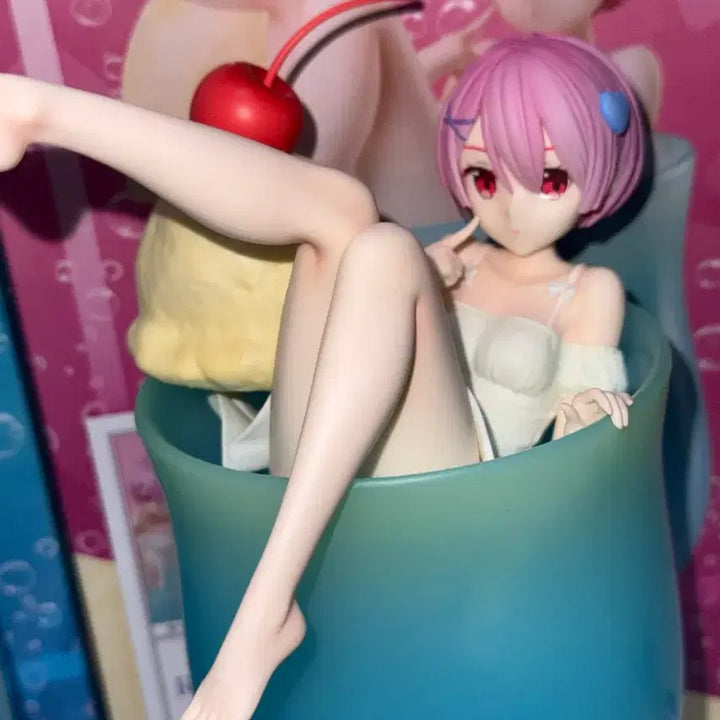 [BUNJANG] Re:Zero Rem &amp; Ram Cream Soda Bishoujo Figure / 리제로 렘 람 크림소다 미소녀 피규어