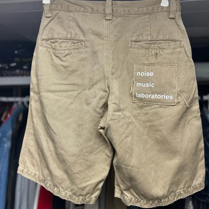 [BUNJANG] Undercover Noise Music Laboratories Linen Blend Shorts Beige / 언더커버 noise music laboratories 베이지 쇼츠 2
